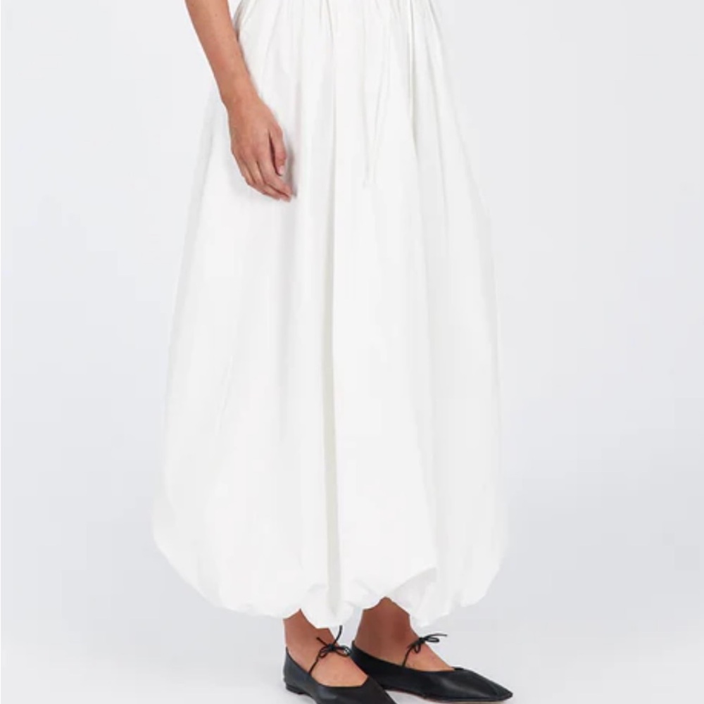 Elegant White Maxi Skirt